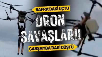 Bafra’daki uçtu Çarşamba’daki düştü!