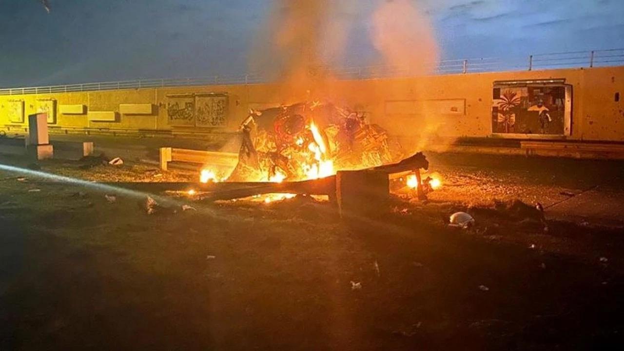 Bağdat Havalimanı’na roketli saldırı