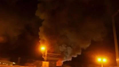 Bağdat’ta şiddetli patlama sesi duyuldu