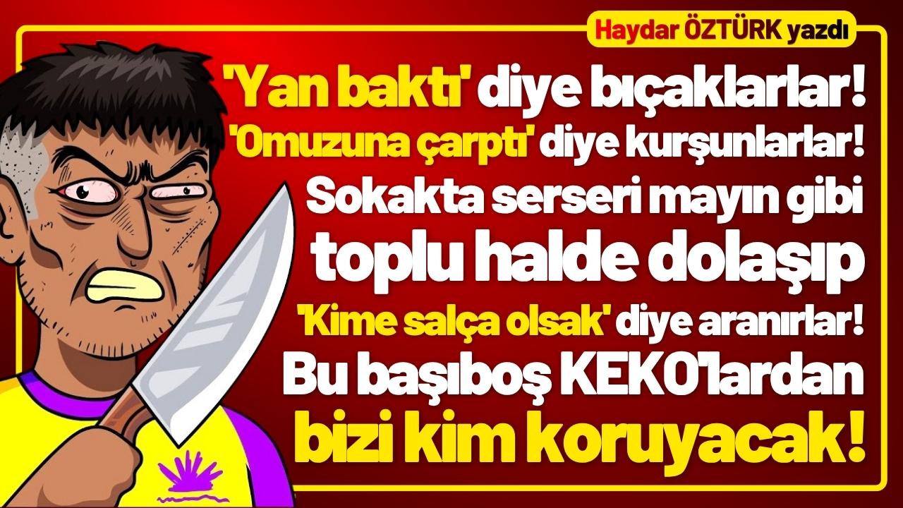 BAŞIBOŞ KEKOLARDAN BİZİ KİM KORUYACAK!