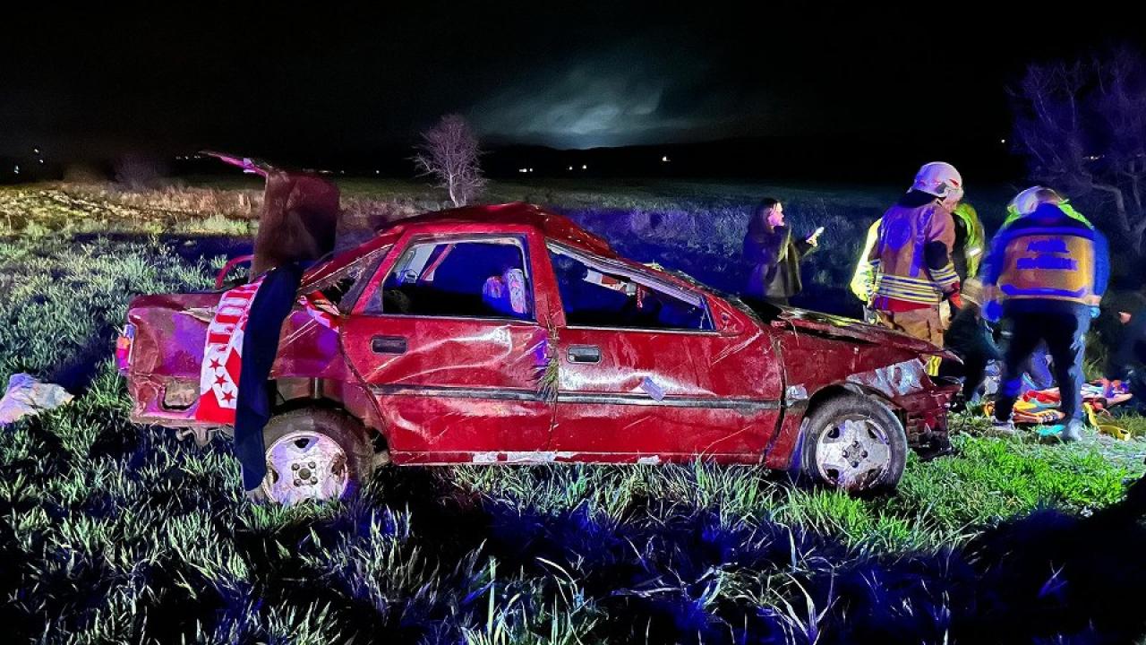 Bayram arifesinde facia! 1 ölü, 1’i ağır 3 yaralı