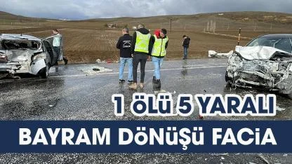 Bayram faciayla bitti! Zincirleme kazada 1 kişi öldü, 5 kişi yaralandı
