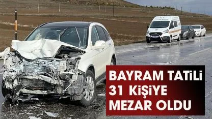 Bayram tatilinde trafik kazalarında kaç kişi öldü?