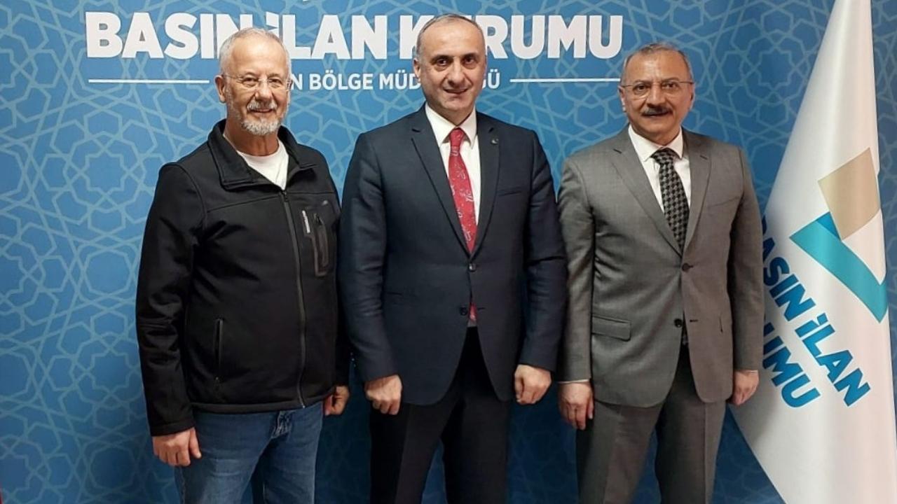 BİK Genel Kurul Üyesi Erişen 19 Mayıs Gazeteciler Cemiyeti Başkanı Çakır'dan ziyaret