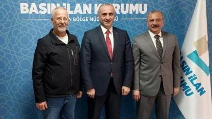 BİK Genel Kurul Üyesi Erişen ve 19 Mayıs Gazeteciler Cemiyeti Başkanı Çakır'dan ziyaret