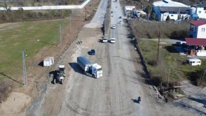 Çarşamba-Ayvacık karayolunda kazalara son