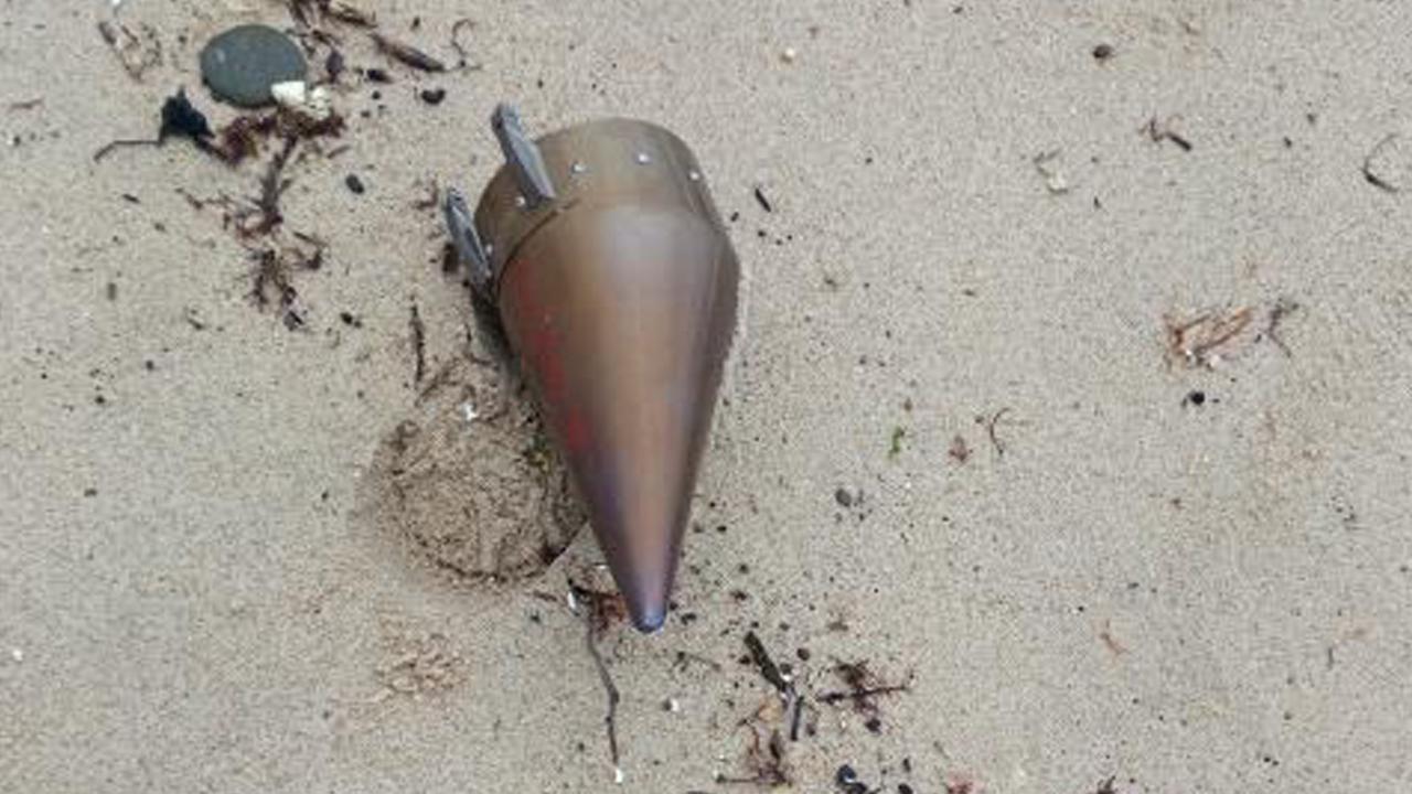 Çatalca'da kıyıya füze başlığı vurdu!