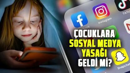Çocuklara sosyal medya yasağı geldi mi?