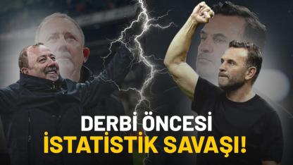 Derbi öncesi istatistik savaşı!