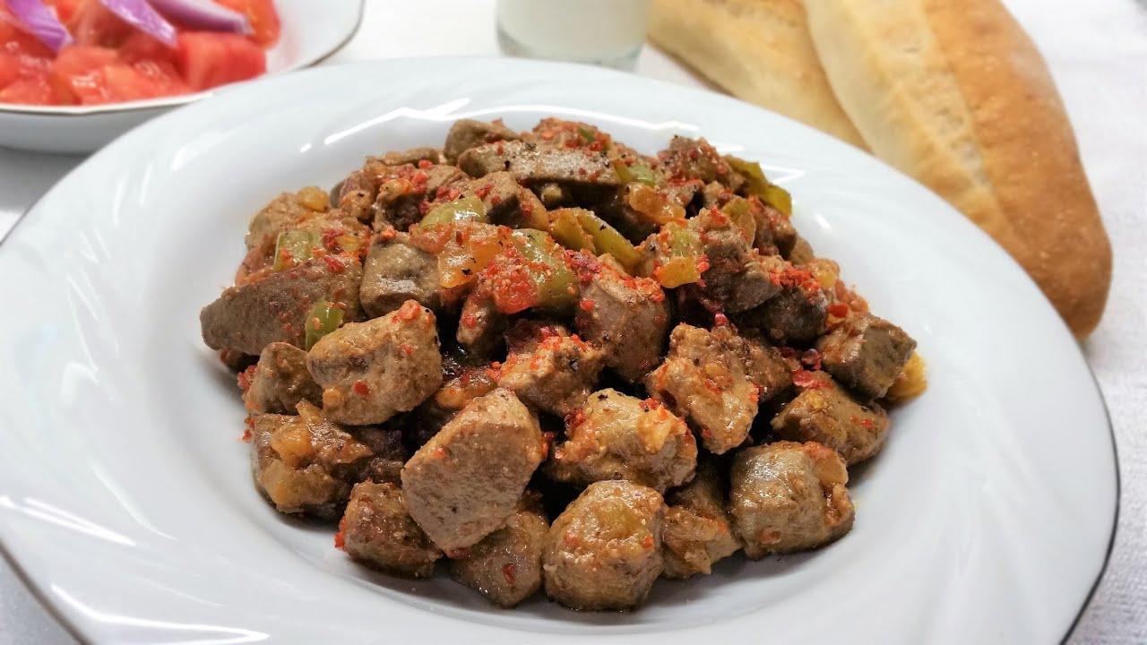 Evde kolay kuzu ciğer kavurma tarifi