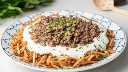 Evde pratik kıymalı çökertme kebabı tarifi