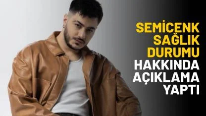 Evinde bayılan Semicenk sağlık durumu hakkında açıklama yaptı