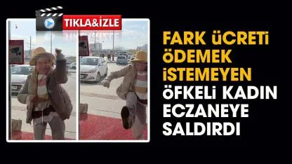 Fark ücreti vermek istemedi! Eczaneye saldırdı