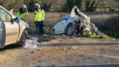 Feci kaza! 1 ölü, 2 yaralı