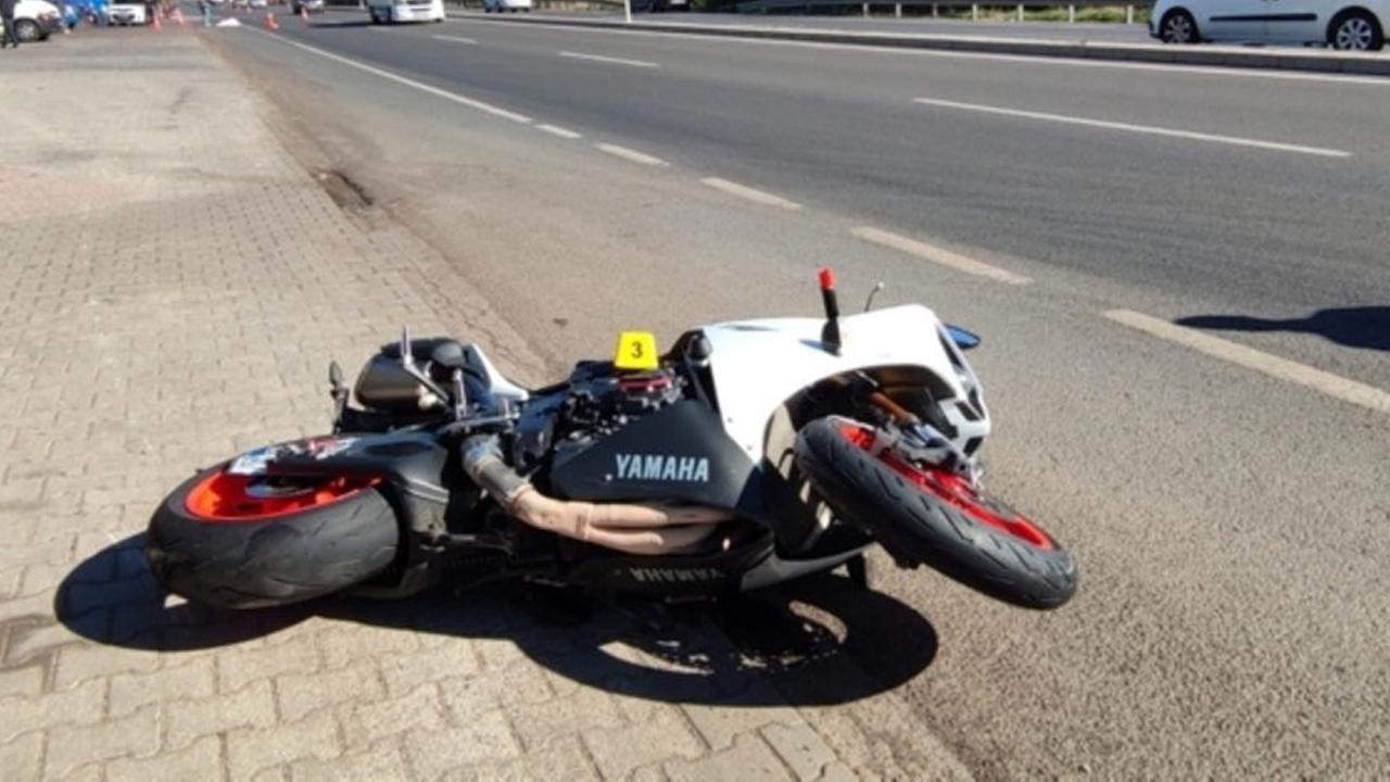 Feci kaza! Motosikletin çarptığı kadın öldü