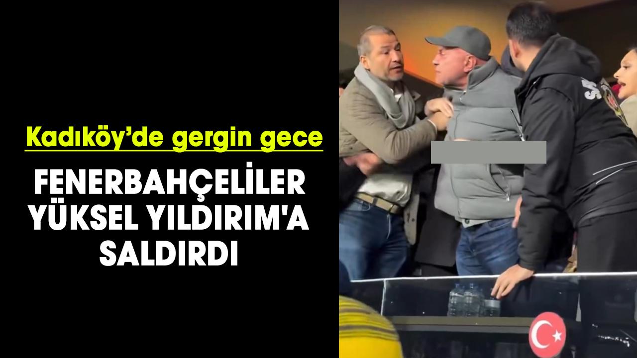 Fenerbahçe taraftarından Samsunspor Başkanı Yüksel Yıldırım’a saldırı