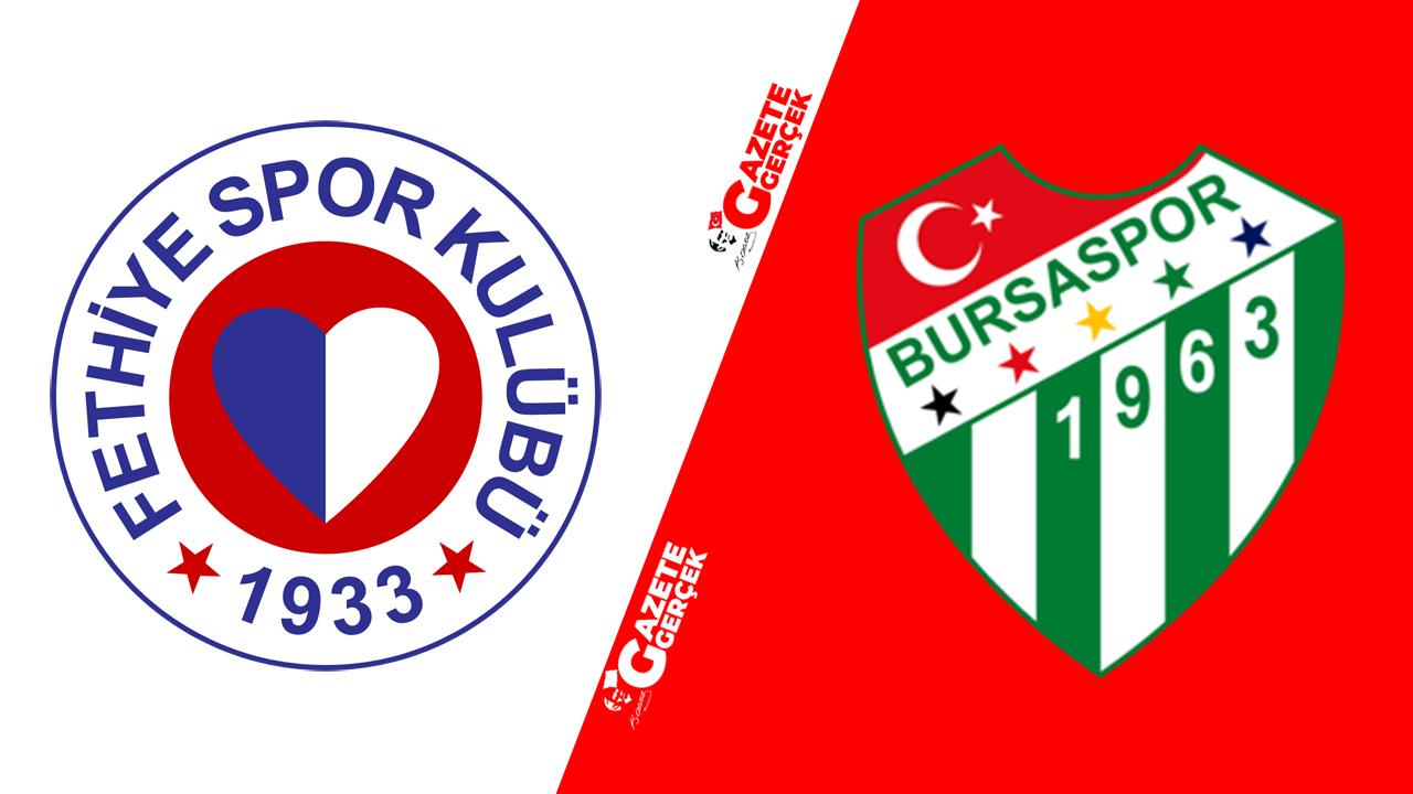 Fethiyespor Bursaspor maçı hangi kanalda?