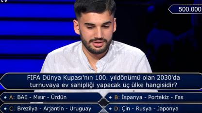 FIFA Dünya Kupası'nın 100. yıldönümü olan 2030'da turnuvaya ev sahipliği yapacak üç ülke hangisidir?