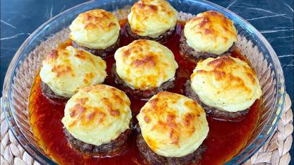 Fırında kaşarlı Hasan Paşa köftesi tarifi