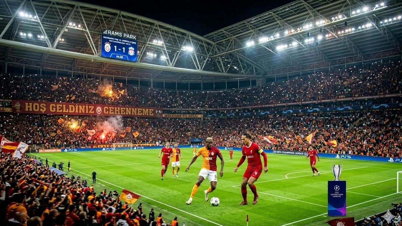 Galatasaray Devler Ligi’nde Liverpool'u ağırlıyor