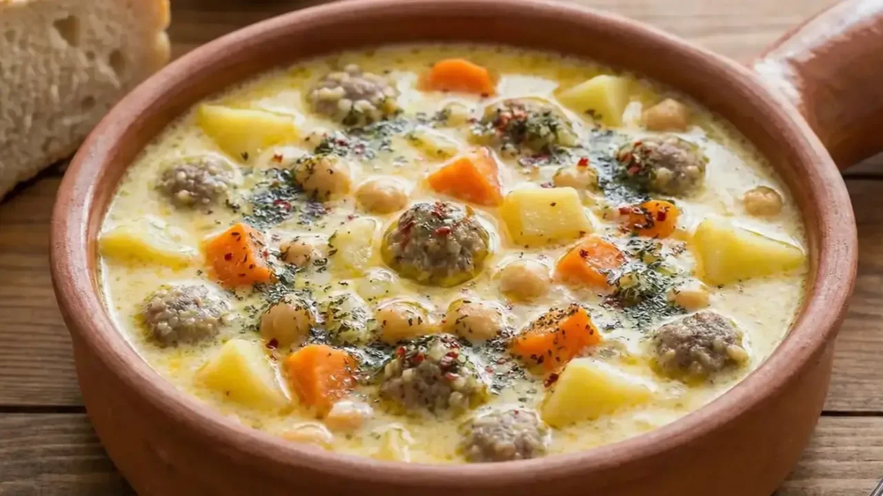 Geleneksel tatları sofraya taşıyan ekşili köfte tarifi