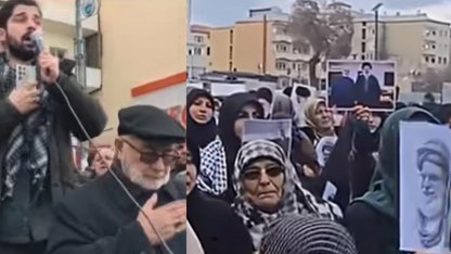 Görüntüler Türkiye'den! Hamaney'i anmak için sokaklara çıktılar