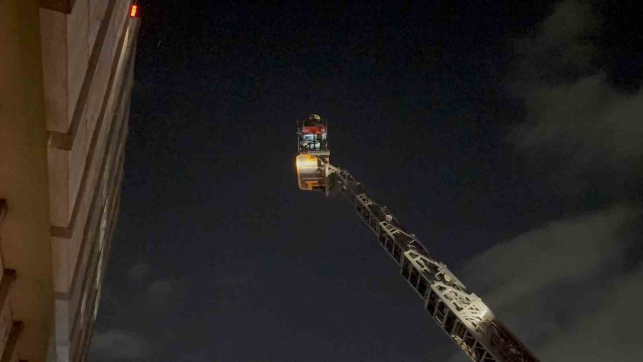 Hastanede yangın paniği