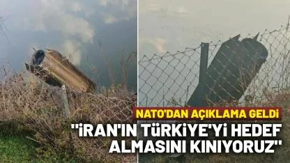Hatay'da düşürülen balistik füzeyle ilgili İran'dan açıklama geldi