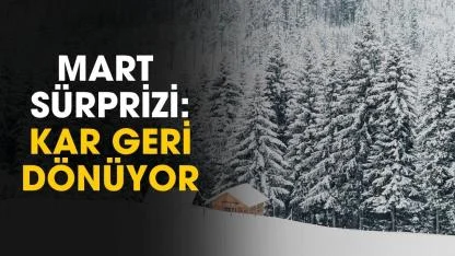 Havada Mart sürprizi! Bahar bekleniyordu o illere kar geri dönüyor