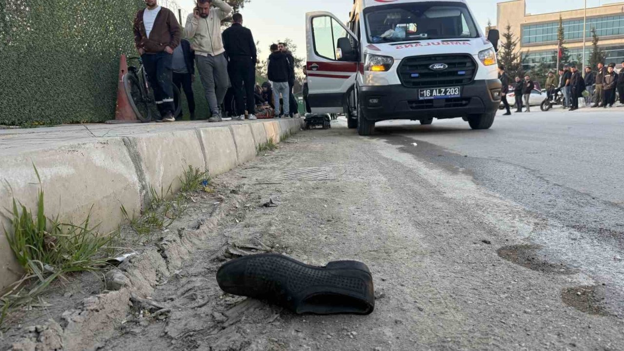 İftara dakika kala feci kaza