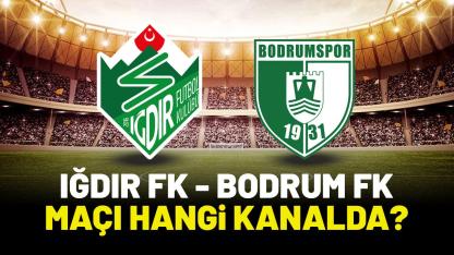 Iğdır FK Bodrum FK maçı hangi kanalda?
