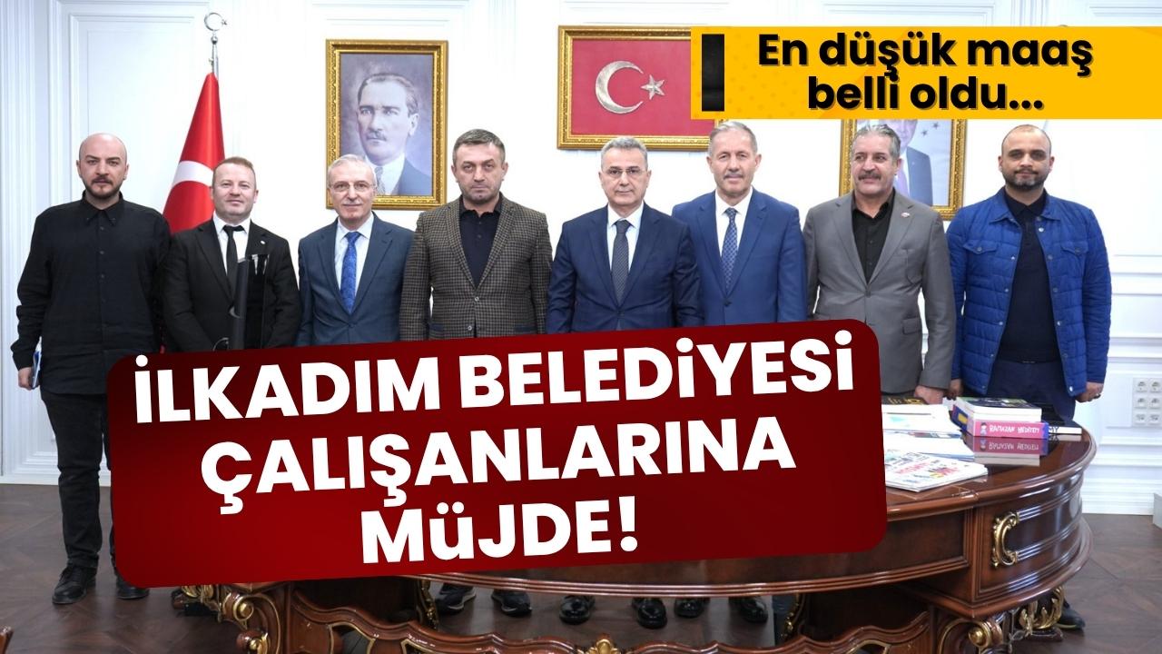 İlkadım Belediyesi'nde en düşük maaş belli oldu