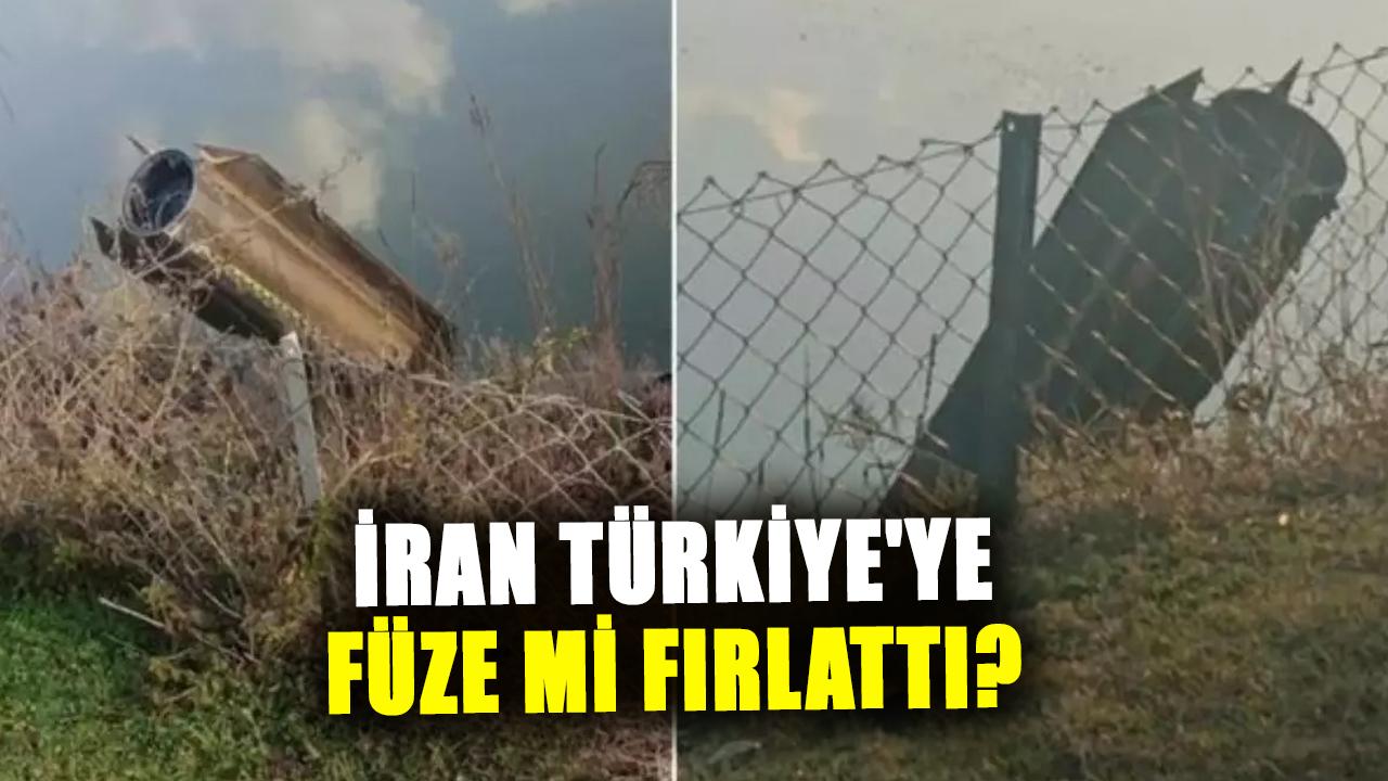 İran Türkiye'ye füze mi fırlattı?