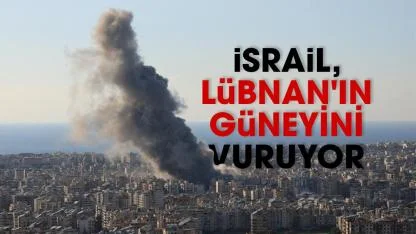 İsrail'den Lübnan'ın güneyine hava saldırısı