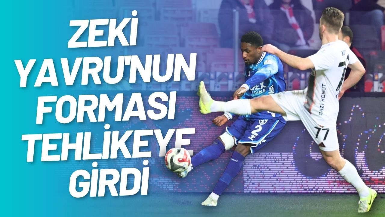 Joe Mendes, Gaziantep FK maçında hücumda en yüksek pas oranını yakaladı