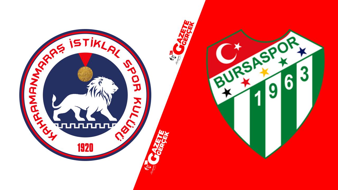 Kahramanmaraş İstiklal Spor Bursaspor maçı hangi kanalda?