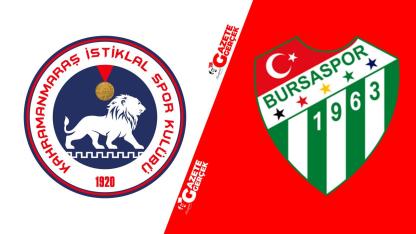 Kahramanmaraş İstiklal Spor Bursaspor maçı hangi kanalda?