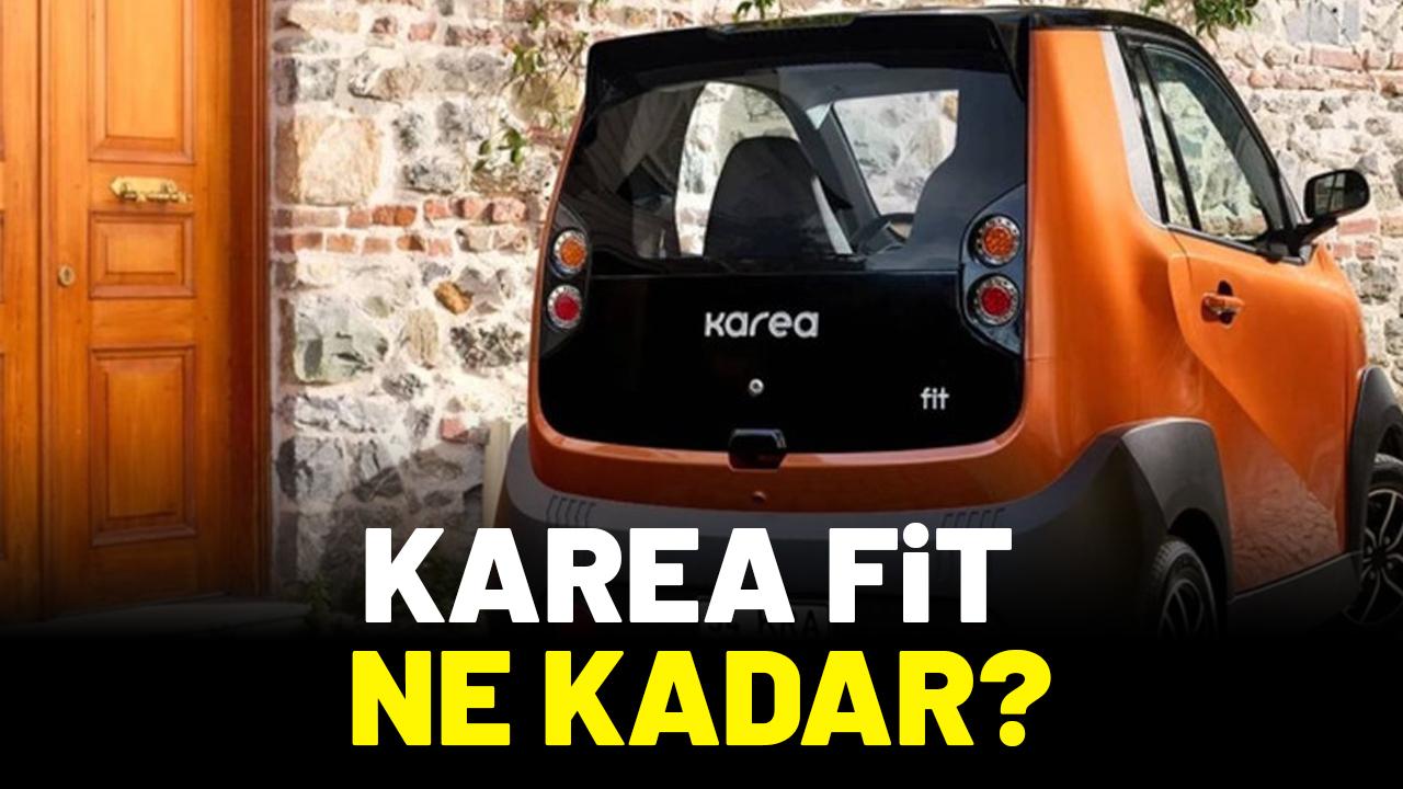 Karea Fit fiyatı ne kadar?
