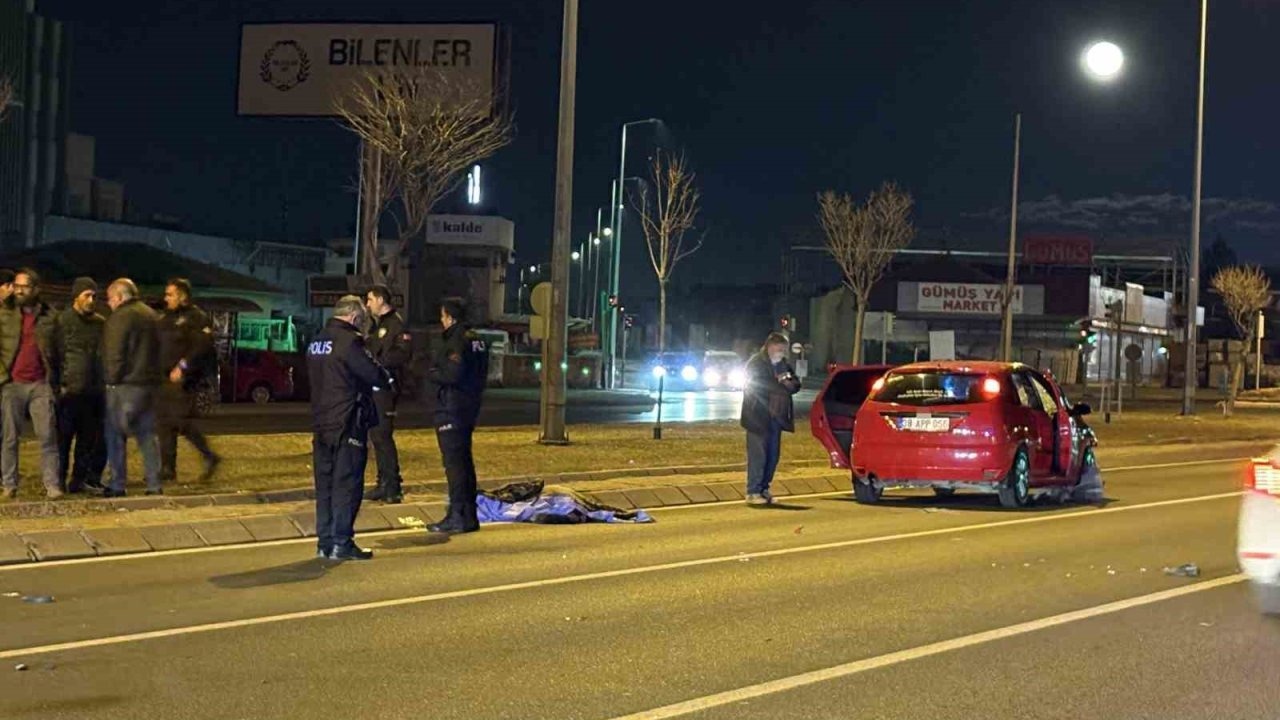 Kayseri’de otomobil yayaya çarptı: 1 ölü
