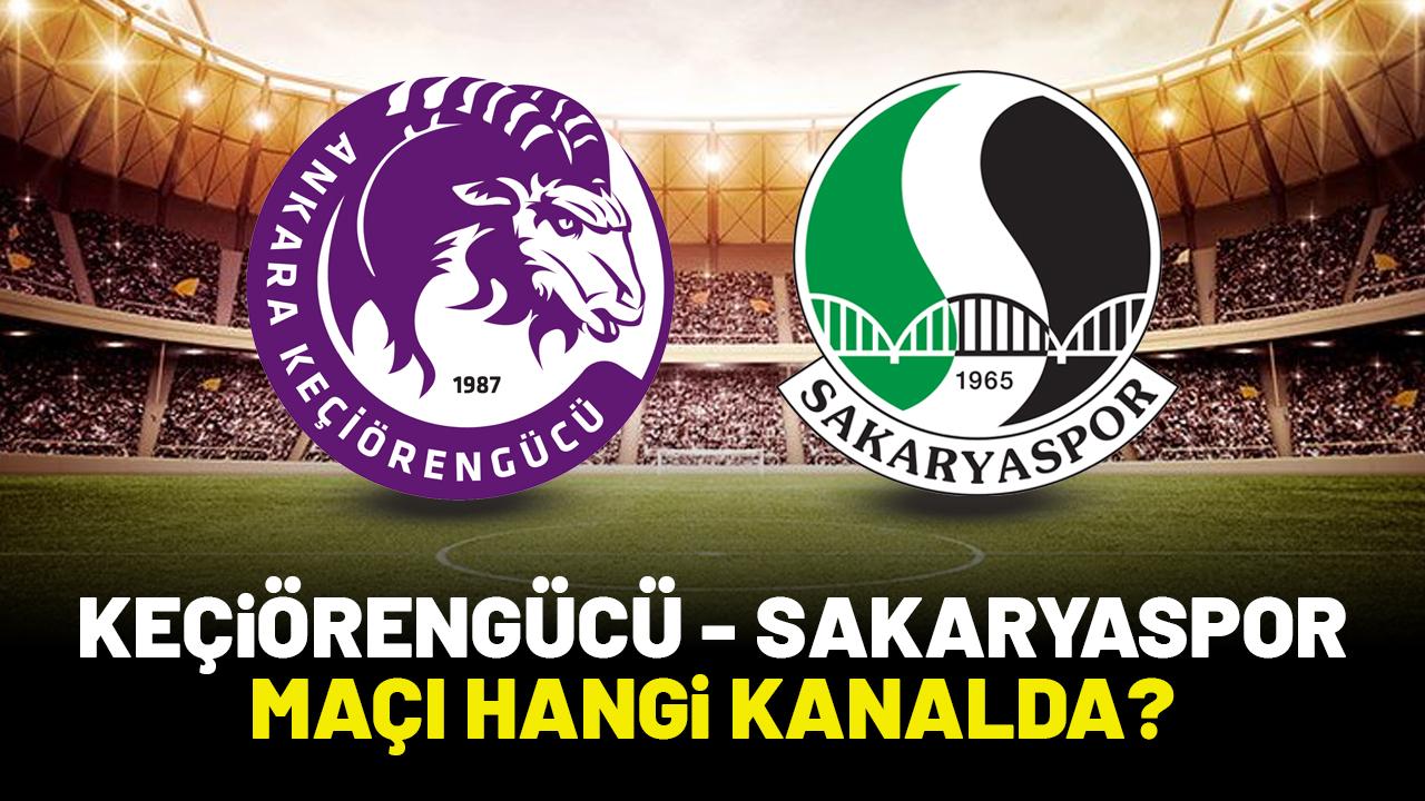 Keçiörengücü Sakaryaspor hangi kanalda?