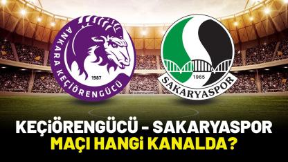 Keçiörengücü Sakaryaspor hangi kanalda?