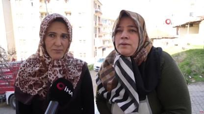 Kırıkkale’deanne alevlerin arasına girip çocuklarını kurtardı