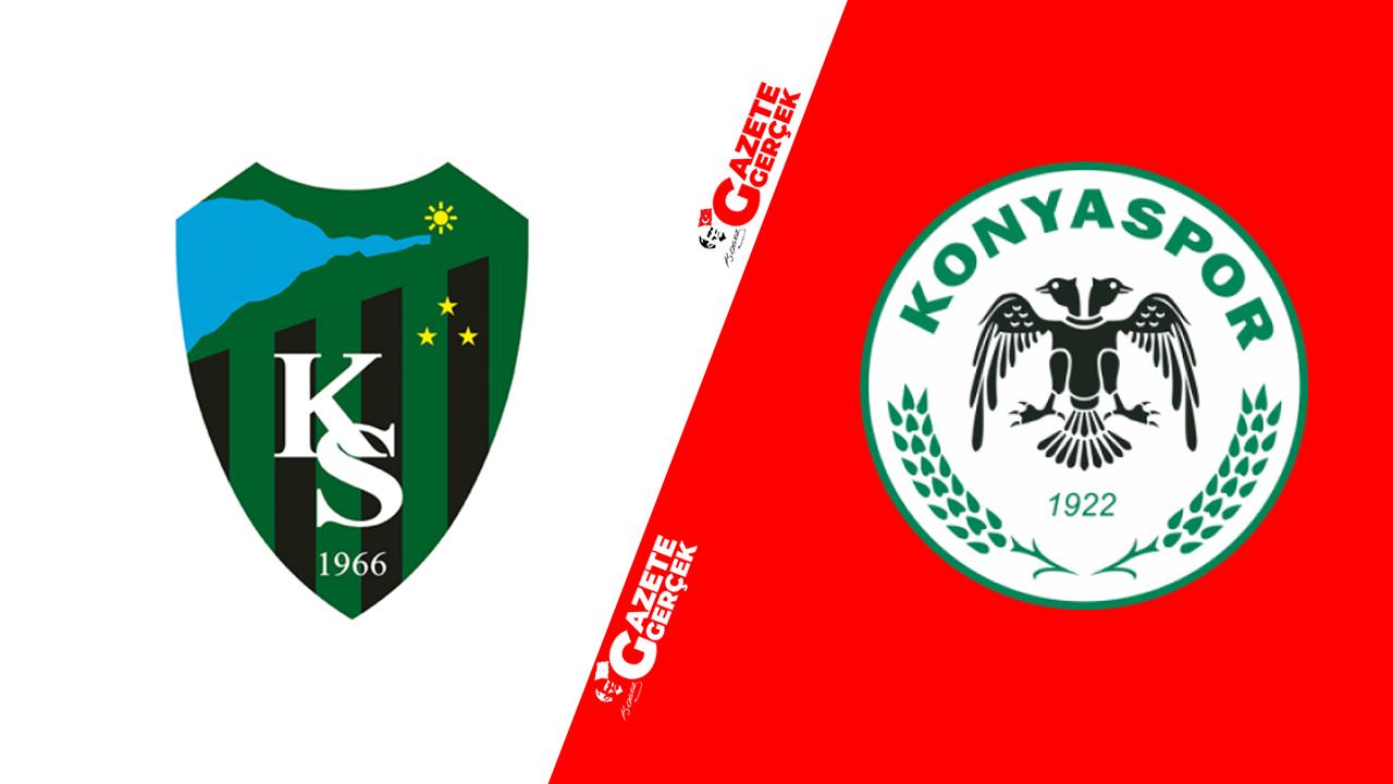Kocaelispor - Konyaspor maçı saat kaçta, hangi kanalda?