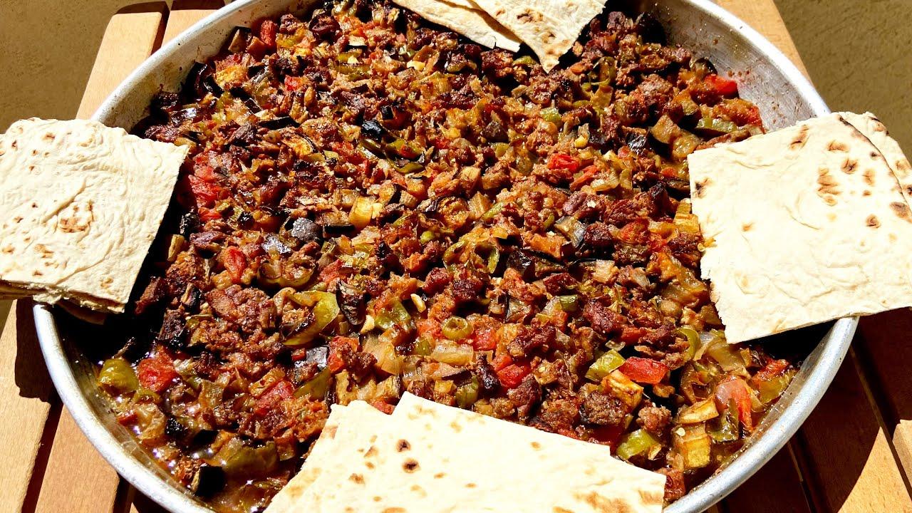 Lavaşla yenen geleneksel Elbistan tavası tarifi