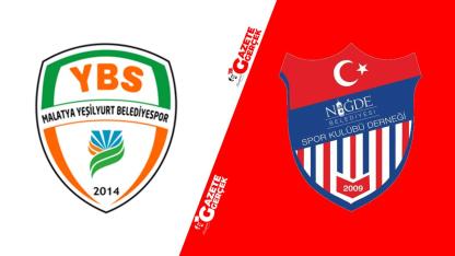 Malatya Yeşilyurt Spor Niğde Belediyesi Spor maçı saat kaçta, hangi kanalda?