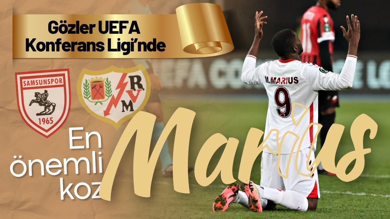 Marius Mouandilmadji, Rayo Vallecano maçında Samsunspor’un en büyük kozu olacak