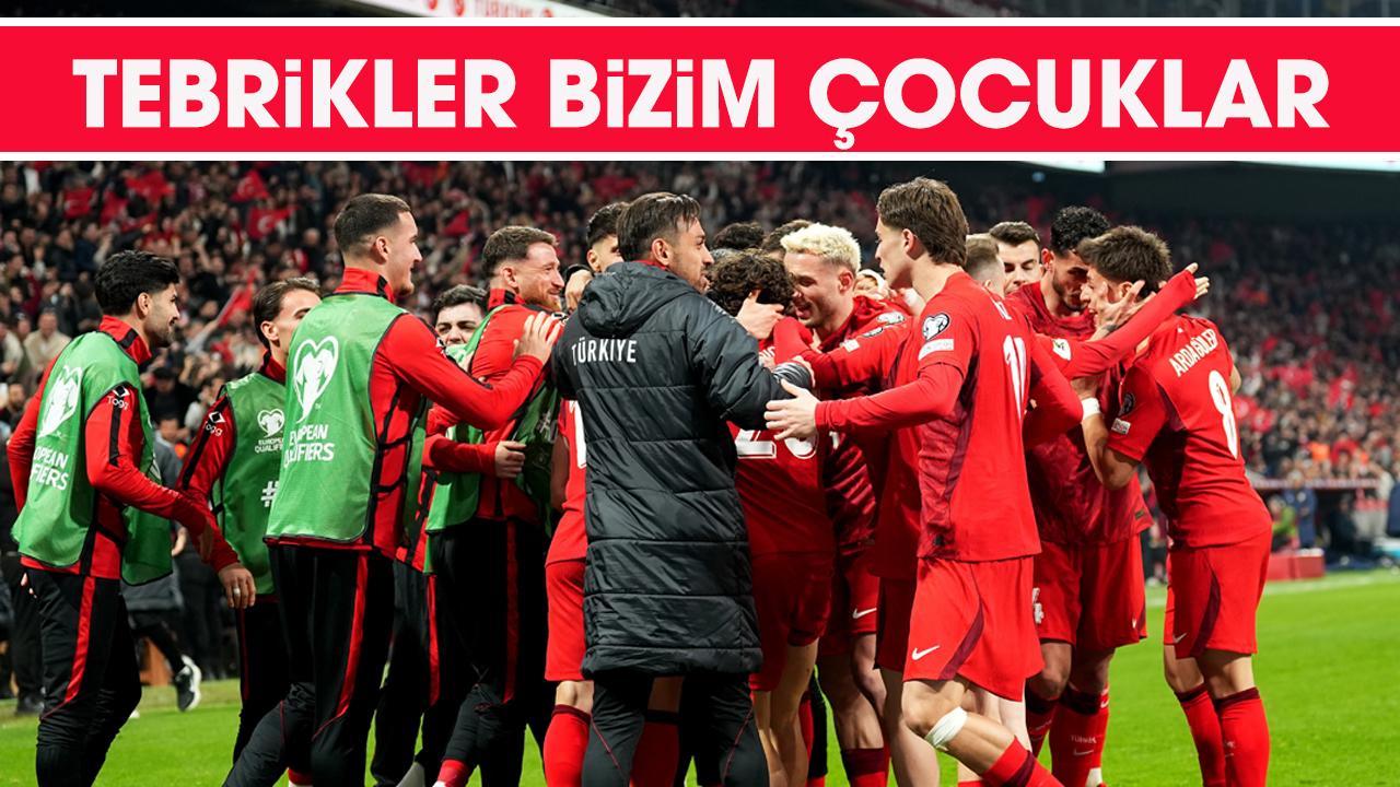 Milli Takım, Dünya Kupası play-off finaline yükseldi