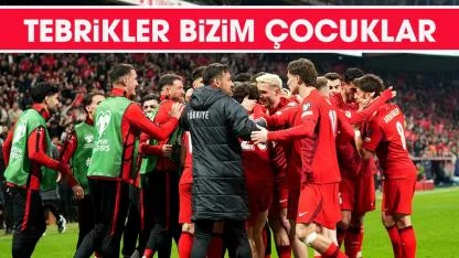 Milli Takım, Dünya Kupası play-off finaline yükseldi
