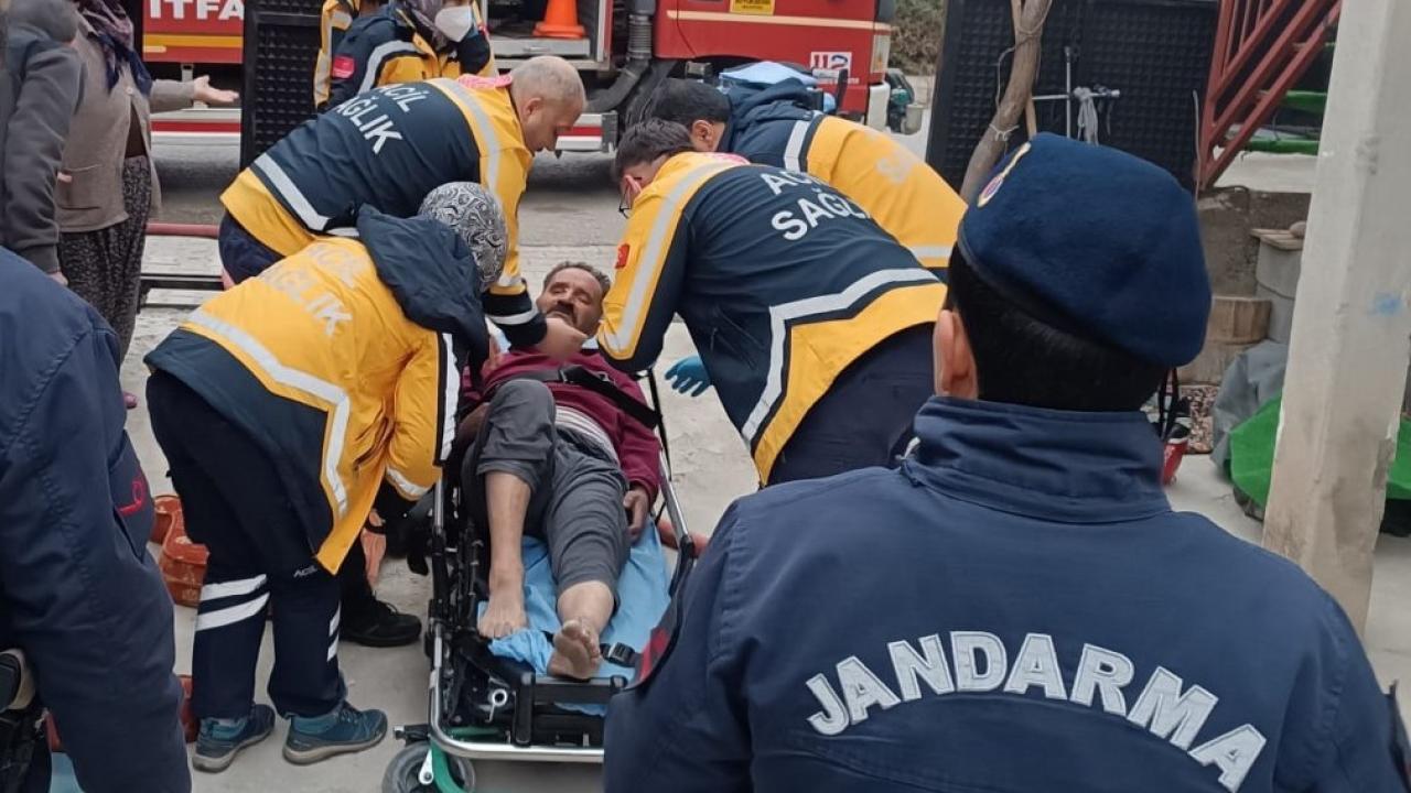 Müstakil evde yangın faciası! 1 ölü, 1 yaralı