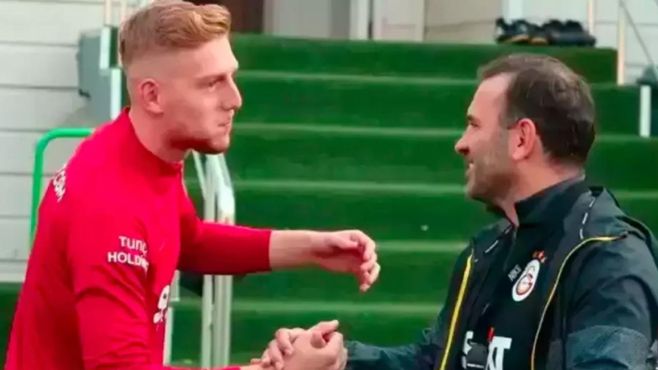 Okan Buruk Metehan Baltacı'ya destek için adliyeye geldi